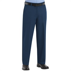 Plain Front Cotton Pant